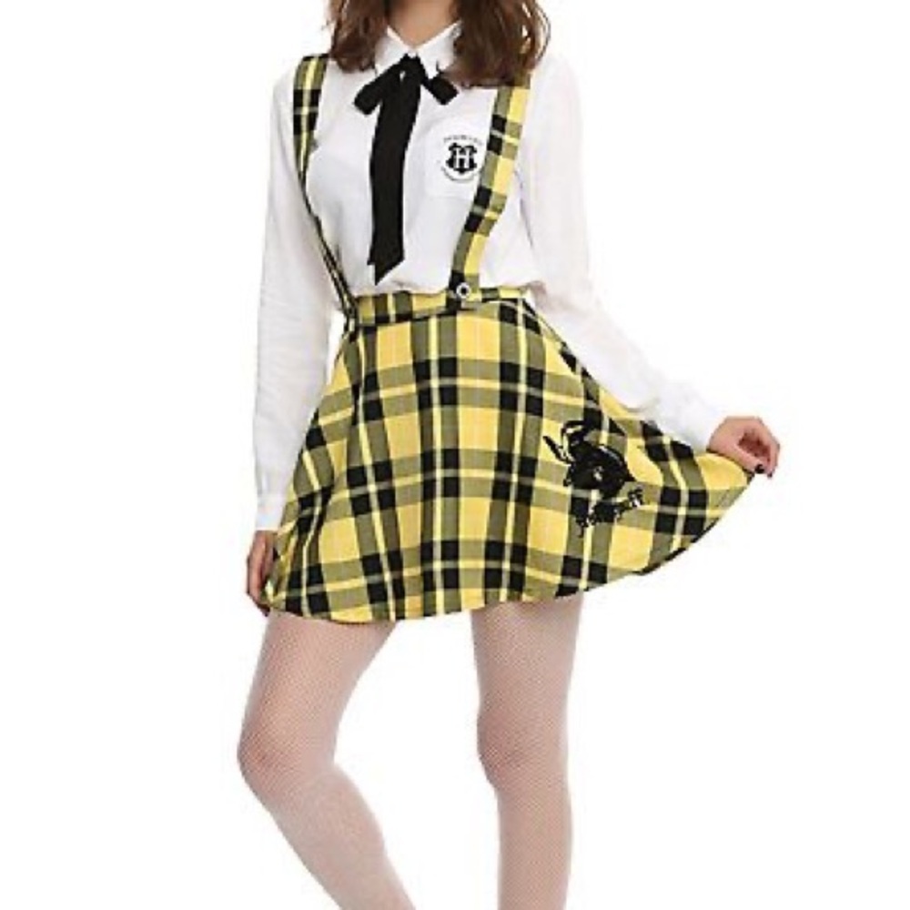 14 Hufflepuff Hot Topic Jumper Mini Dress Women’s Harry Potter